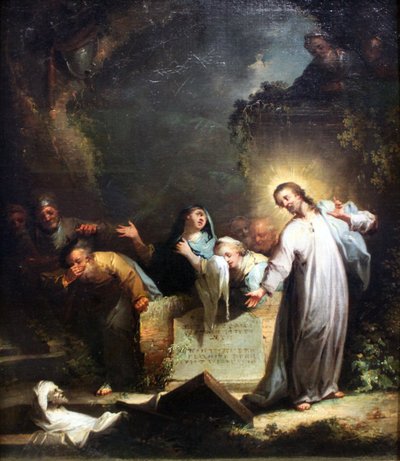 The Raising of Lazarus by Johann Georg Trautmann